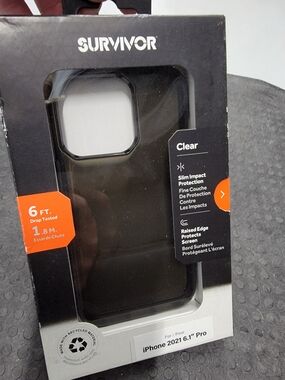 Survivor Case for  iPhone 13 Pro - Smoke/Black